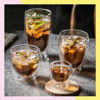 Imagen de Vaso De Vidrio Doble Pared Taza Sin Asa Caliente Frio 250ml