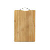 Imagen de Tabla De Picar Grande De Madera Bambu Con Asa 37cm X 56cm