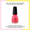 Imagen de Esmalte De Uñas China Glaze Shello Rosa Chicle 14ml