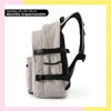 Imagen de Mochila Impermeable Himawari Mod 9290 Urbana Color Gris