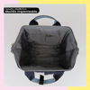 Imagen de Mochila Bolso Impermeable Himawari Mod 3326 Azul Piernas