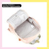 Imagen de Mochila Impermeable Himawari Mod 200 Color Celeste Y Beige