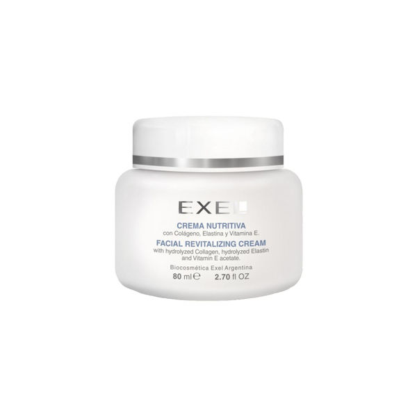 Imagen de Crema Nutritiva Exel Con Colágeno Elastina y Vitamina E 80gr