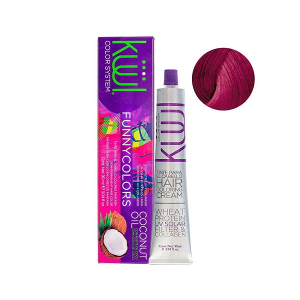 Imagen de Tinta Kuul Fantasía Color  Funny Rojo Rosado 90ml