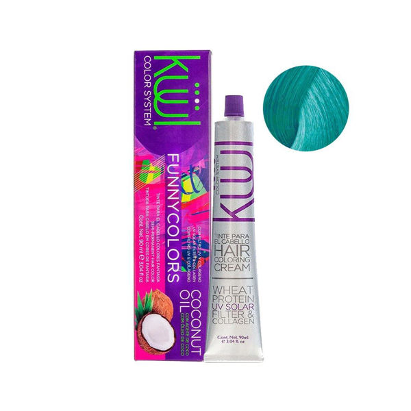 Imagen de Tinta Kuul Fantasía Color  Funny Verde Esmeralda 90ml