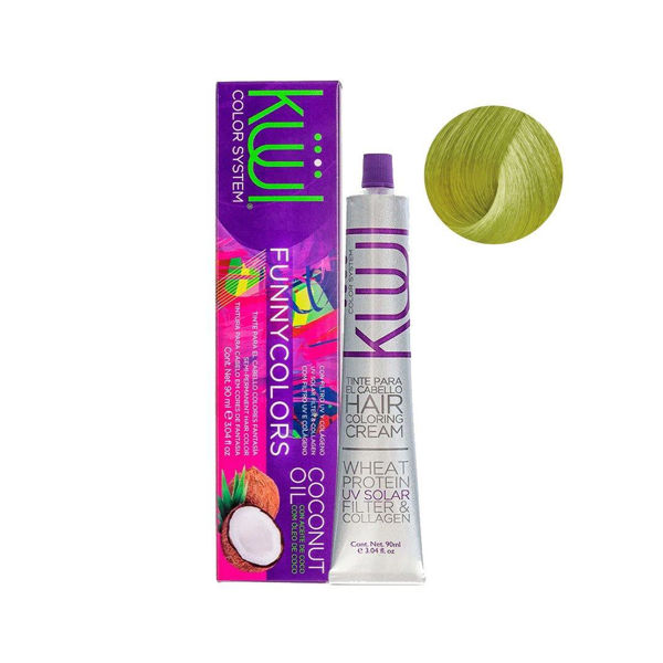 Imagen de Tinta Kuul Fantasía Color  Funny Verde Pera 90ml