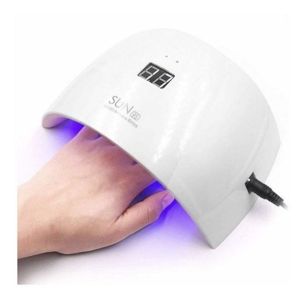 Imagen de Cabina Lampara Led Uv Profesional  Para Uñas 36w
