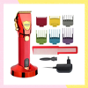 Imagen de Maquina De Corte De Pelo Inalambrica Wmark NG-2031 Roja