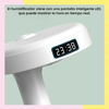 Imagen de Humidificador Con Agua Antigravedad Luz Reloj Horario 5V 2A