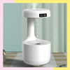 Imagen de Humidificador Con Agua Antigravedad Luz Reloj Horario 5V 2A