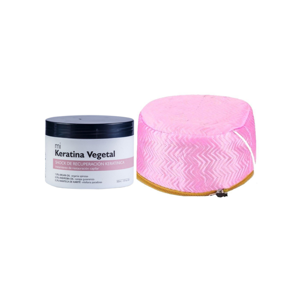 Imagen de Concentrado de Keratina Vegetal Riviera + Gorra Térmica