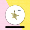 Imagen de Estrella Metalica Dorada 26cm 3D C/ Luz Decoración Navideña