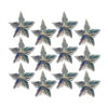 Imagen de Pack 12 Estrellas Tornasoladas Adorno Colgante Navideño 18cm