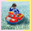Imagen de Salvavidas Flotador Inflable Playa Piscina Auto Bombero 70cm