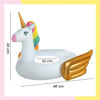 Imagen de Salvavidas Flotador Inflable Unicornio Playa Piscina 48cm