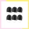 Imagen de Pack 6 Gorras De Silicona Dompel Negra Para Mechas Reflejos
