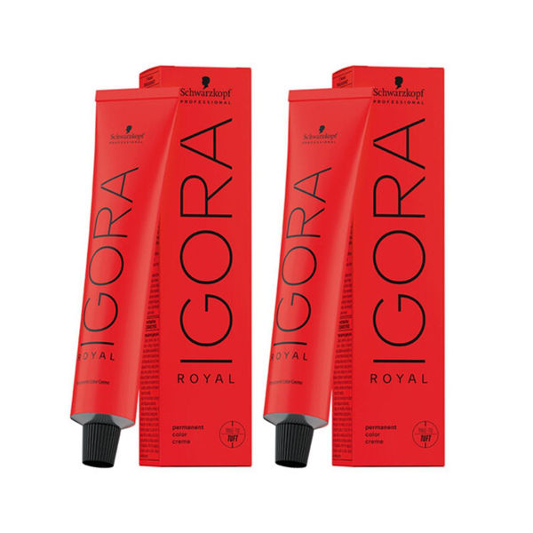 Imagen de Pack 2 Tintas Schwarzkopf Igora Royal 60gr Tonos A Elección