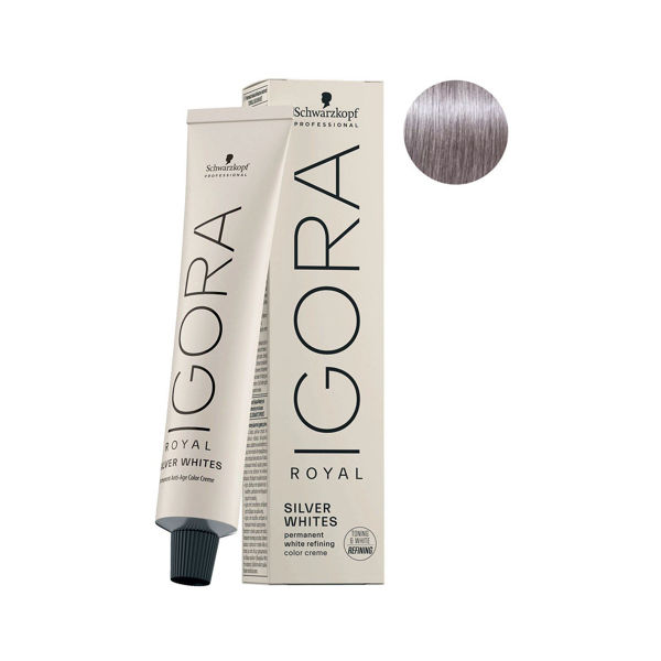 Imagen de Tinta Schwarzkopf Igora Silver Whites Grey Lilac 60gr