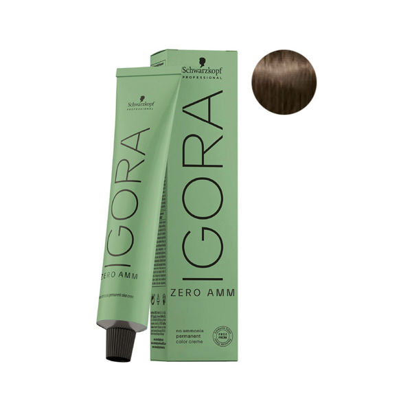 Imagen de Tinta Schwarzkopf Igora Zero AAM Sin Amoníaco 4-0 60gr