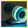 Imagen de Skate Patineta Con Agarre Para Niños Ruedas Con Luces 58cm