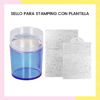 Imagen de Sello Para Stamping Manicura Profesional + 2 Placas Plásticas De Diseño