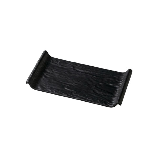 Imagen de Bandeja Plato De Melamina Negro Para Sushi 30cm X 17cm