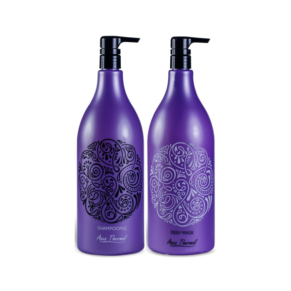 Imagen de Shampoo Aqua Thermal Sin Sal 1500ml + Acondicionador Sin Sal 1500ml