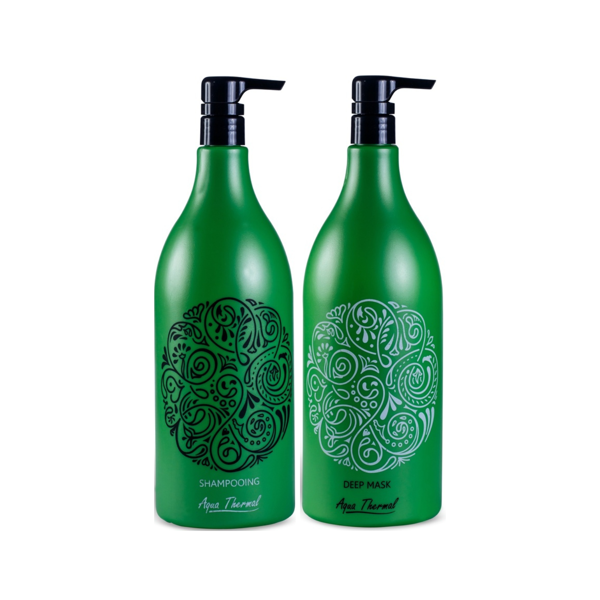 Imagen de Pack Shampoo Sin Sal Aqua Thermal Pro Brushing + Acondicionador  1500ml