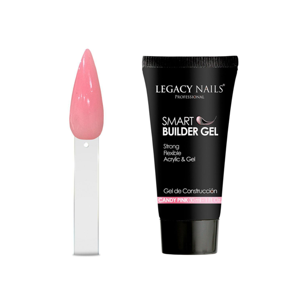 Imagen de Gel Constructor Polygel Para Uñas Legacy Nails 30 Ml Candy Pink