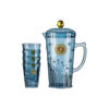 Imagen de Jarra De Acrílico Para Servir De 2 Litros Diseño Mandala + 4 Vasos De 340ml