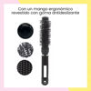Imagen de Cepillo Para Brushing Profesional Iónico Térmico Negro 25mm