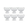 Imagen de 6 Copas Para Helado Postres De Vidrio Transparente 160ml