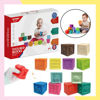 Imagen de Juego De Bloques De Goma Apilables Multicolor Para Niños