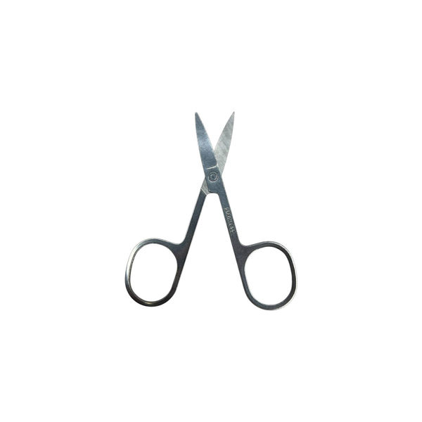 Imagen de Tijera Punta Curva Para Podología Manicura Acero Inoxidable 8cm