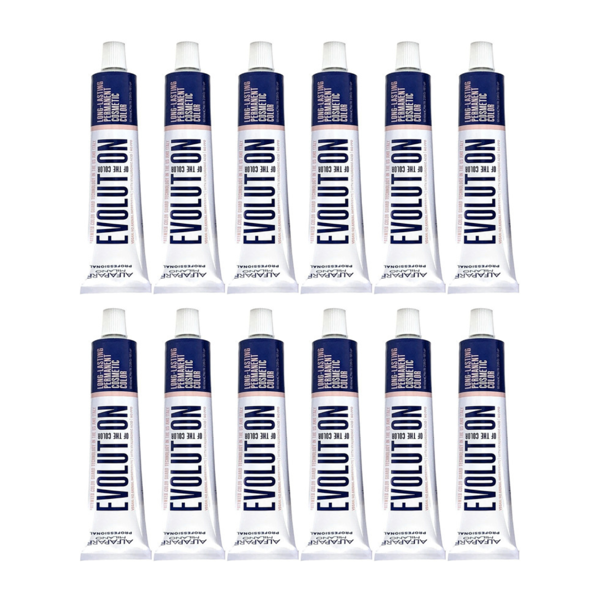 Imagen de Pack 12 Tintas Alfaparf Evolution Of The Color 60ml Tonos A Elección