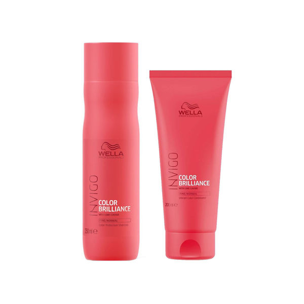 Imagen de Pack Wella Invigo Color Brilliance Shampoo 250ml + Acondicionador 200ml