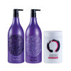 Imagen de Pack Shampoo Sin Sal Aqua Thermal Pro Vitamina 1,5L + Acond + Keratina 1Kg