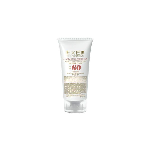 Imagen de Protector Solar Exel Face Protection Con Color FPS 60 50ml