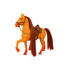 Imagen de Juguete De Caballo Equitación Con Montura Gris Marrón