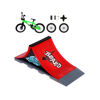Imagen de Bicicleta Bmx Finger Park Con Rampa + Accesorios