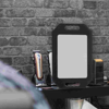 Imagen de Espejo para Peluquería Rectangular Marco de Goma