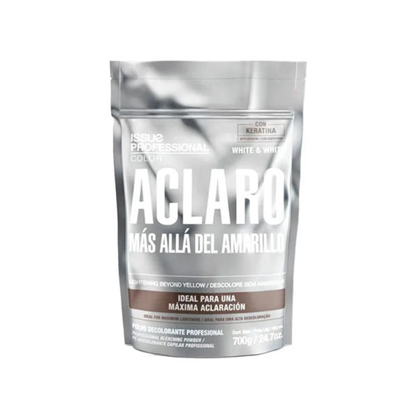 Imagen de Polvo Decolorante Issue Profesional Aclaro White & White Con Keratina 700gr