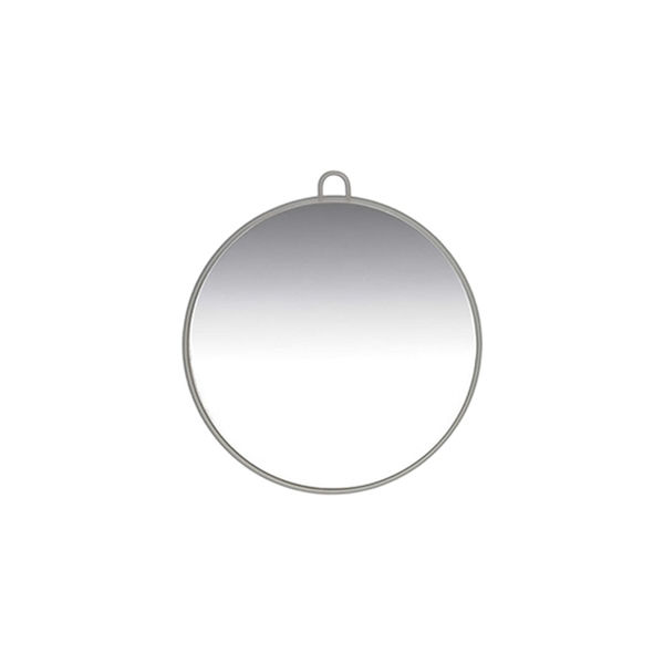 Imagen de Espejo Redondo Grande Con Pasa Mano Para Peluquería Maquillaje