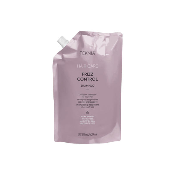 Imagen de Shampoo Refill Lakme Teknia Frizz Control Para Cabellos Encrespados 600ml