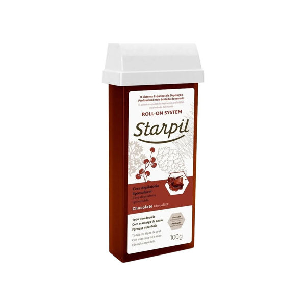 Imagen de Cera Depilatoria En Roll On Starpil Chocolate 100gr