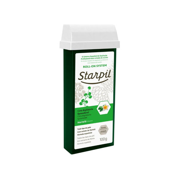Imagen de Cera Depilatoria En Roll On Starpil Menta Refrescante 100gr