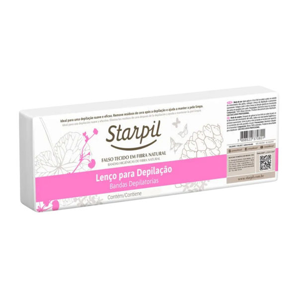 Imagen de Bandas Depilatorias Starpil De Fibra Natural 50 Unidades