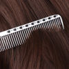 Imagen de Peine Profesional Metálico Plata Antifrizz Peluquería 17,5cm