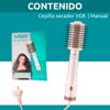 Imagen de Cepillo Giratorio Secador De Pelo VGR V-494 Rosa 2000W