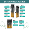 Imagen de Set 3 Maquinas Barbería Corta Pelo Patillera Shaver VGR V-644